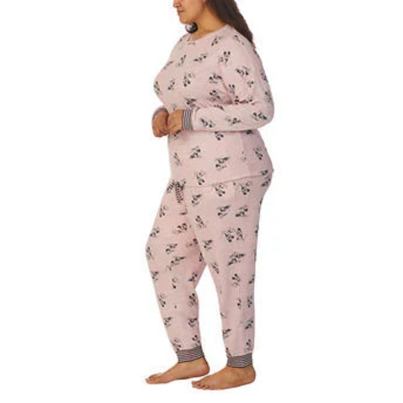 Disney Mickey Mouse/Minnie Mouse 2 Piece Lounge/Pajama Set NWT - Picture 7 of 8